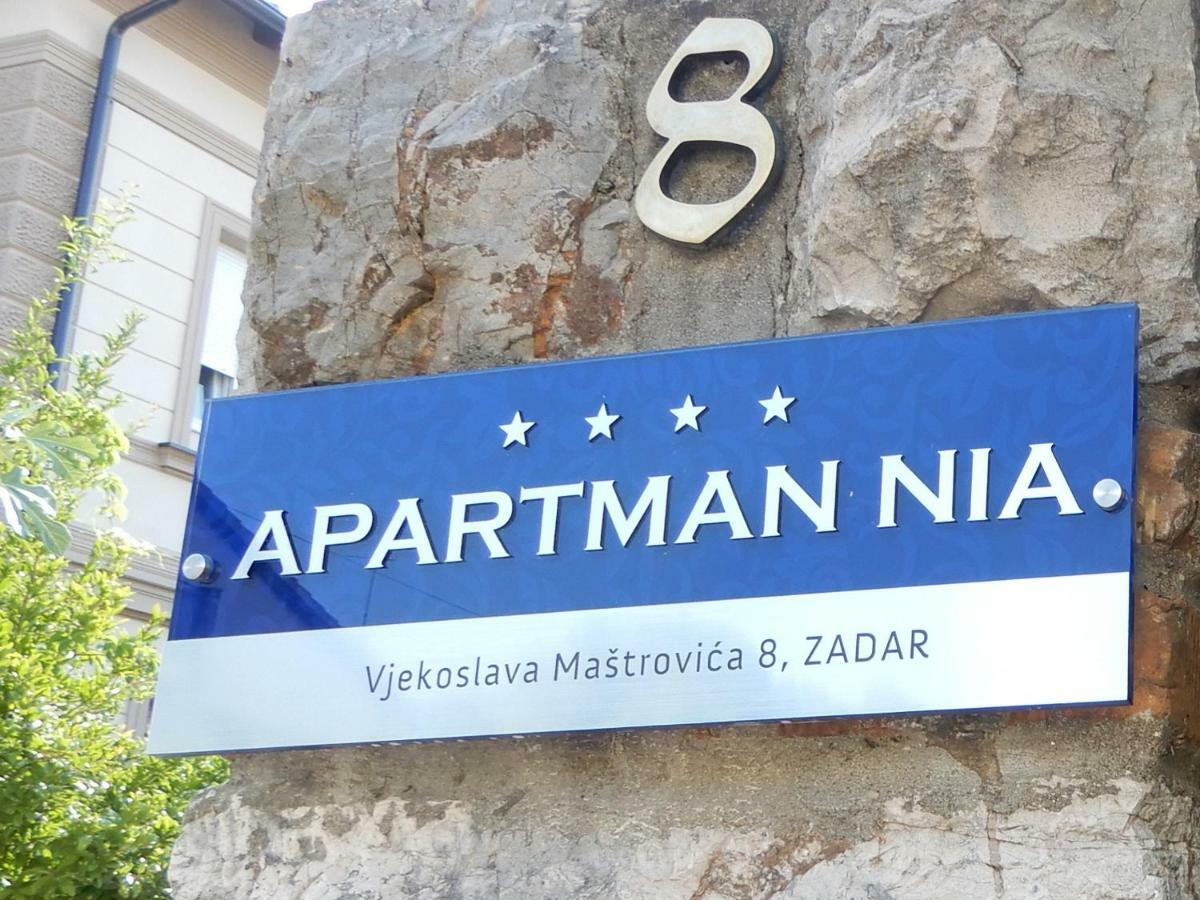 Apartman Nia Lägenhet Zadar Exteriör bild